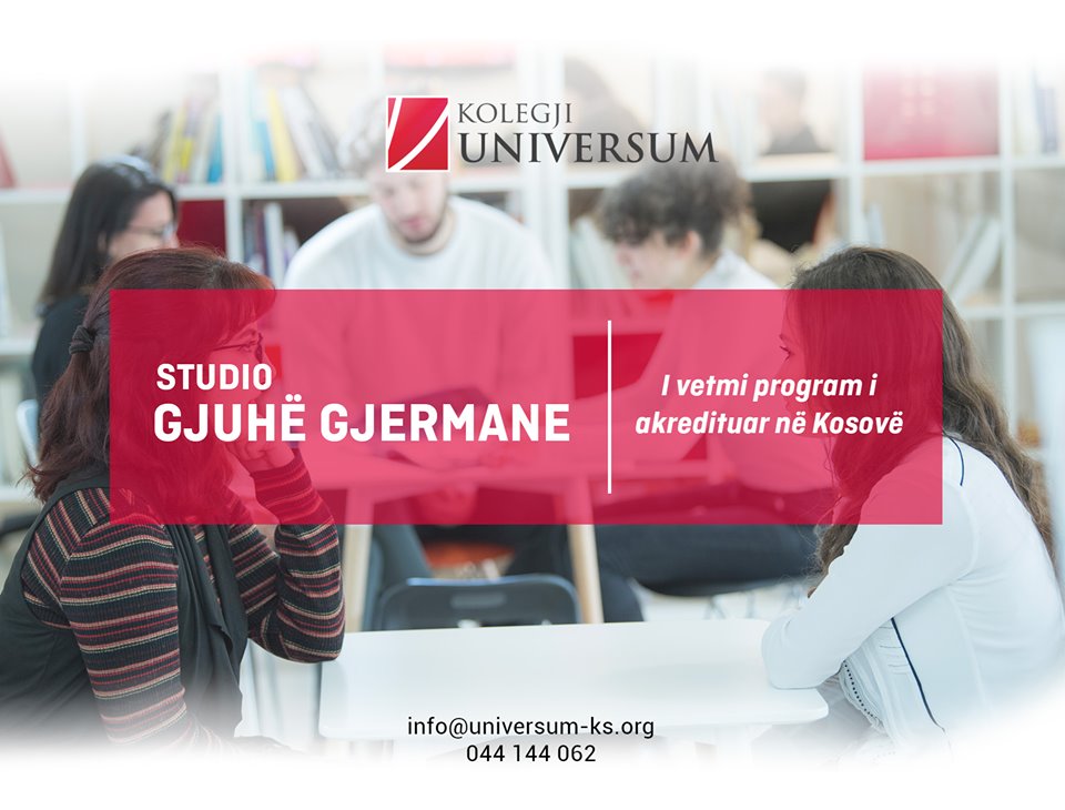 Kolegji UNIVERSUM - GJUHE GJERMANE